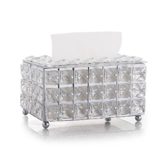 [SẴN HÀNG] Hộp đựng giấy ăn pha lê cao cấp M209
