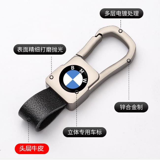 Móc khóa gắn thắt lưng cho Mercedes-Benz Audi BMW Volkswagen