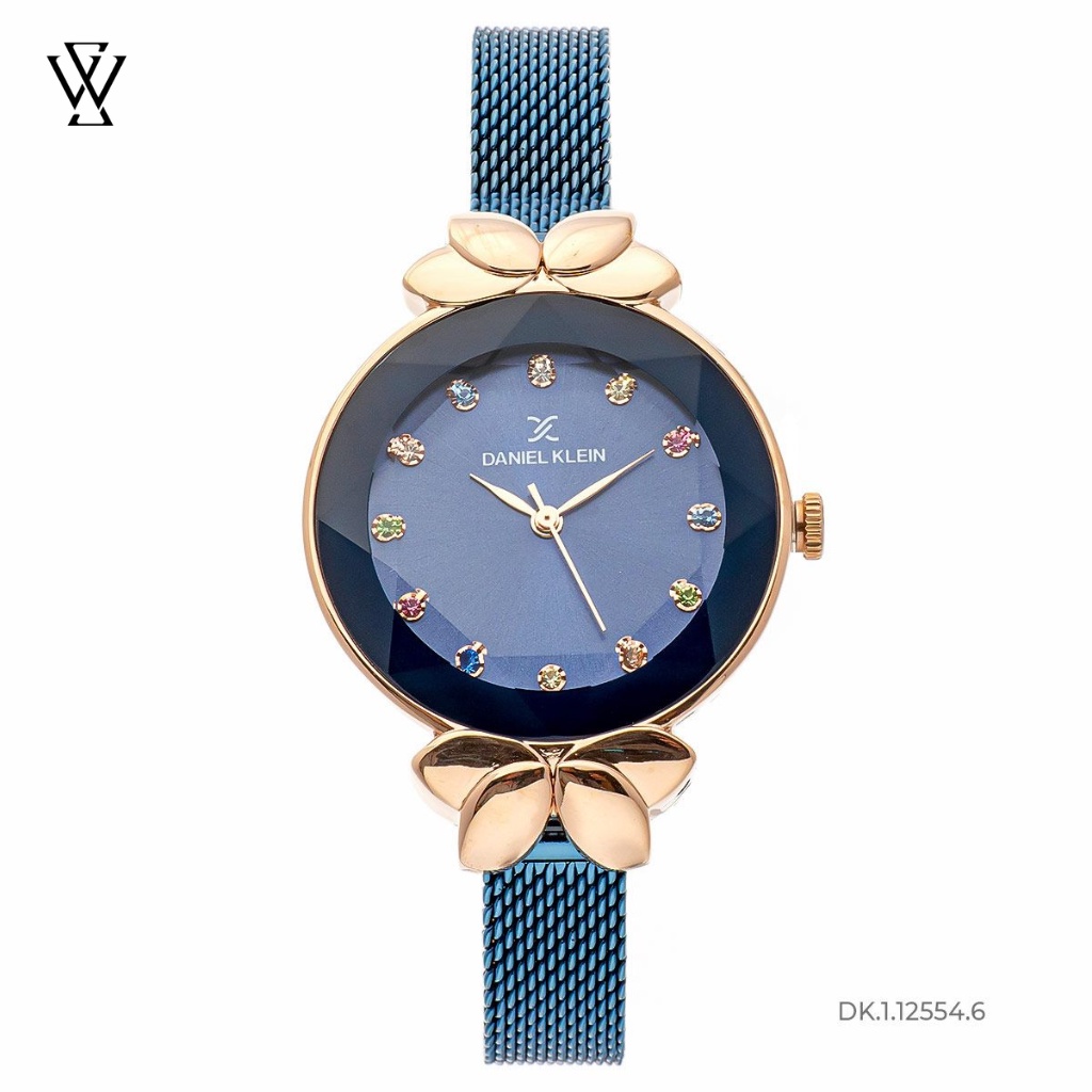 Đồng Hồ Quartz Nữ Daniel Klein WATCHSTORE DK.1.12554.6 Mặt Kính Khoáng 32mm, Dây Kim Loại, Vỏ Thép Không Gỉ