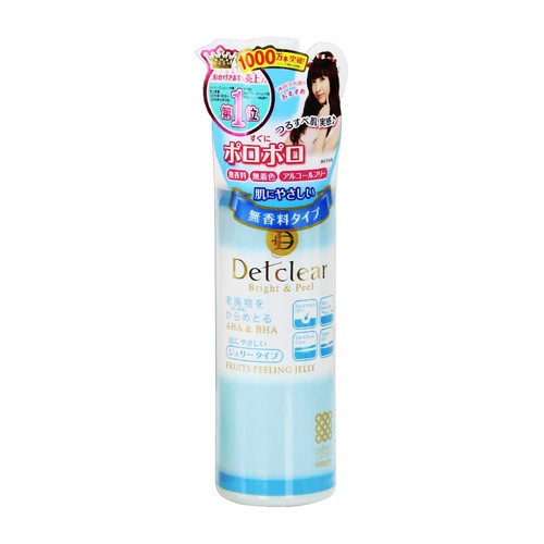 Gel tẩy tế bào chết Detclear nội địa nhật bản 180ml, Tẩy da chết Meishoku Detclear