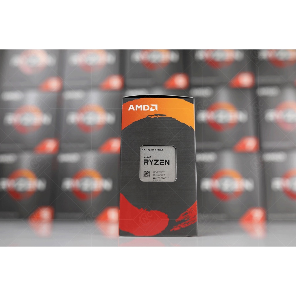 CPU AMD Ryzen 5 5600X (3.7GHz Boost 4.6GHz | 6 Nhân / 12 Luồng | 32MB Cache | PCIe 4.0)