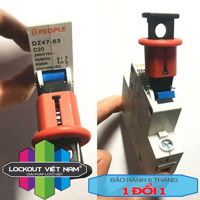 KHÓA LOTO - Thiết bị khóa ngắt mạch CB A002
