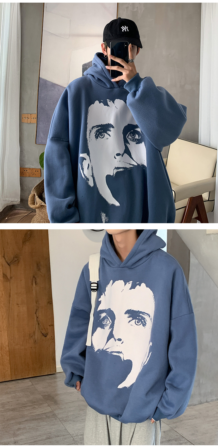 Áo Hoodie Dáng Rộng Thời Trang Năng Động Nhiều Màu Sắc Tùy Chọn Cho Nam | BigBuy360 - bigbuy360.vn