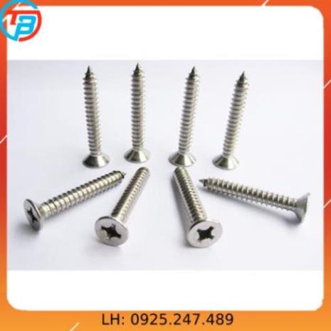 Vít đầu bằng inox 304 CÁP THÉP Thái Bình VinàN