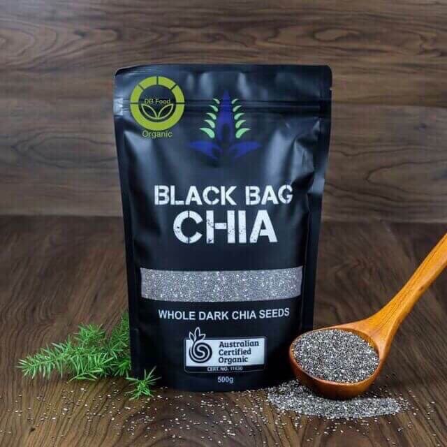 Hạt Chia Đen Úc – Black Bag 500g