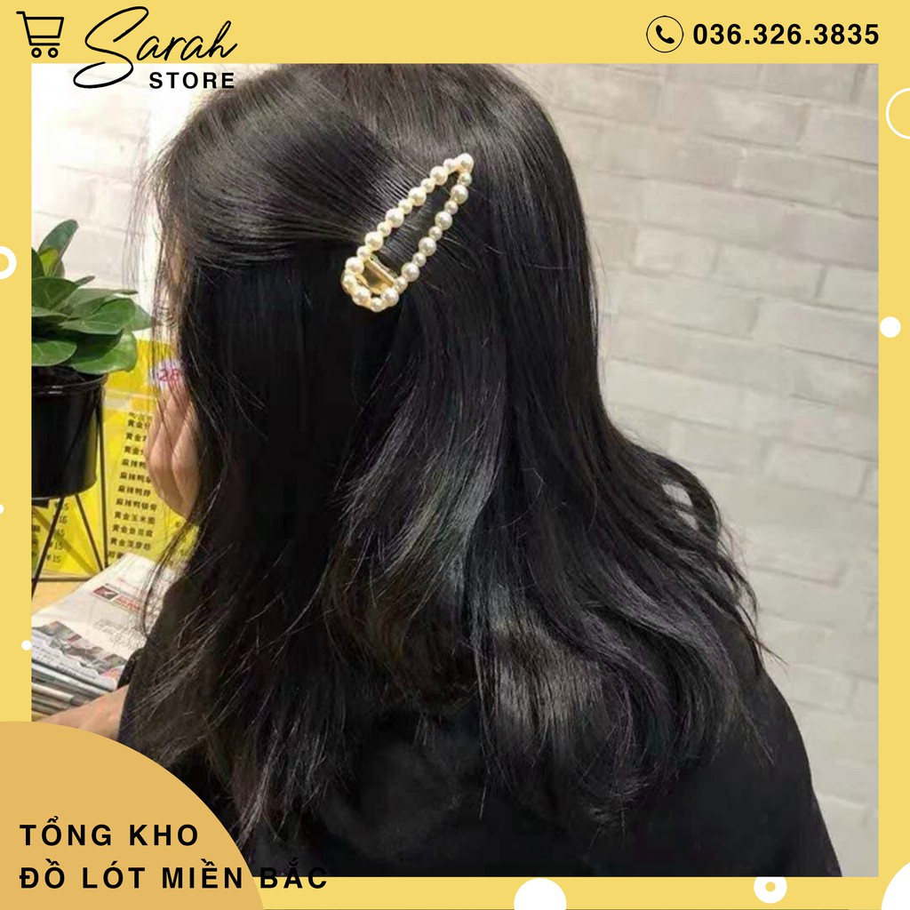 Set 6 Kẹp Tóc Tiểu Thư Sang Chảnh ( Màu GOLD)