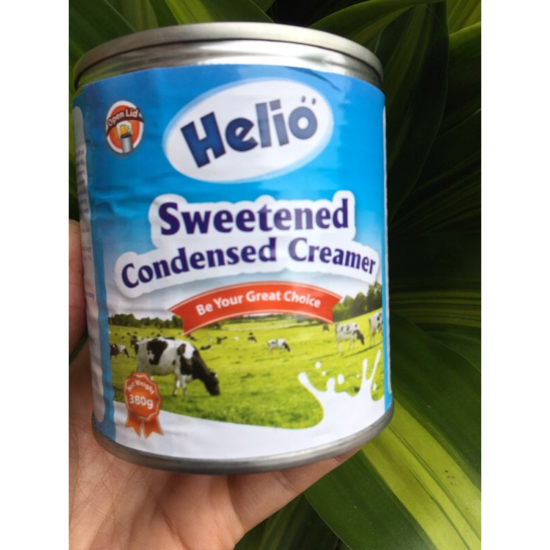 Sữa đặc Helio Đức 380gr và 1kg