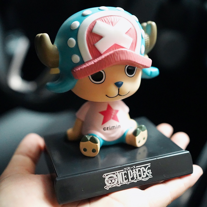 Mô hình nhân vật hoạt hình One Piece trang trí xe hơi