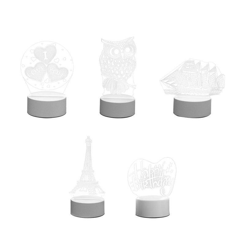 Đèn LED 3D JP6 để bàn tiện lợi