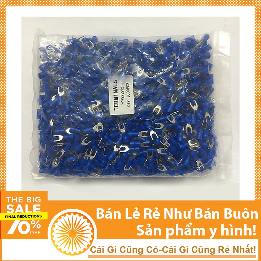 Đầu Cos Điện Càng Cua Gói 100 Chiếc SV2-4