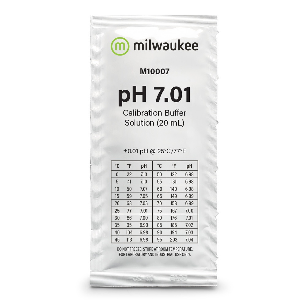 Dung dịch hiệu chuẩn pH (gói 20ml) ( chính hãng MILWAUKEE - Rumani)