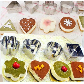 Khuôn ring, mousse loại lớn, thép không  rỉ
