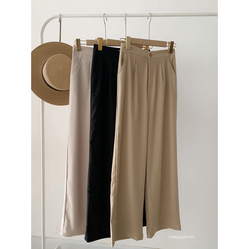 Quần Tây Form Suông Gigi Long Pants Miều Est.2013