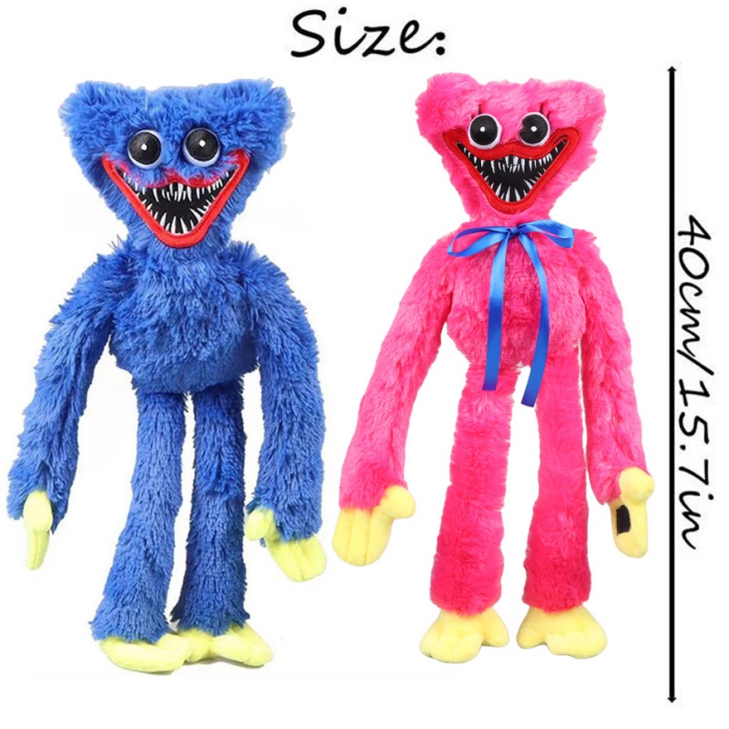 Thú nhồi bông hình nhân vật phim hoạt hình Hugy 40cm poppy playtime