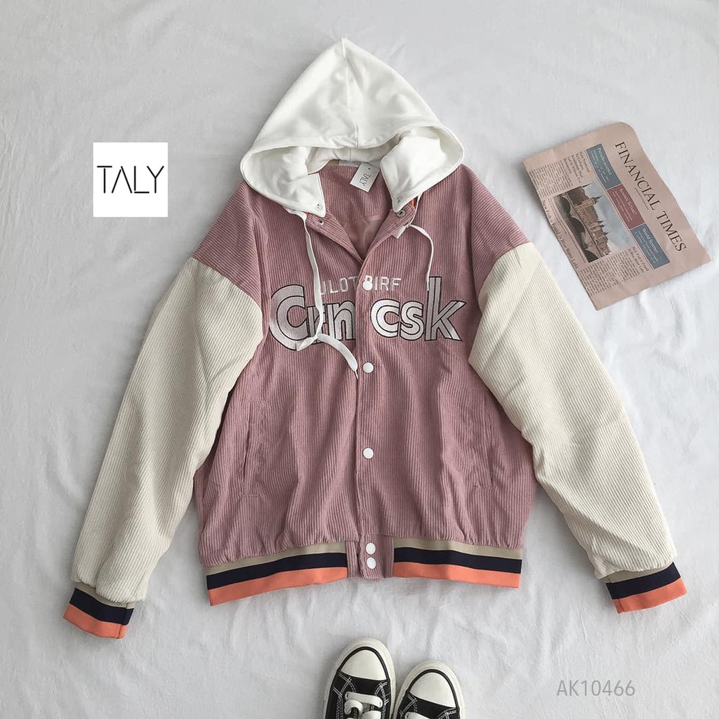 Áo khoác Jumber CRN + nón TALY AK10466 | BigBuy360 - bigbuy360.vn