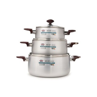 Bộ nồi anod sunhouse sh8833qt