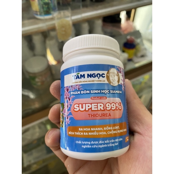 Super 99% Tám Ngọc (hũ 100gr) chuyên dùng cho Hoa Phong Lan &amp; Hoa Kiểng