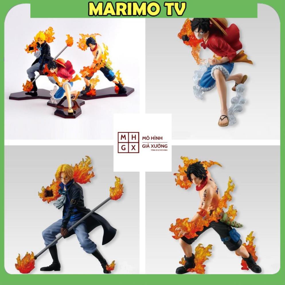 Mô hình  Sabo Tổng tham mưu Trưởng của Quân Cách mạng trạng thái chiến Đấu· One Piece  Cao 15cm - Tượng Figure[MARIMO]