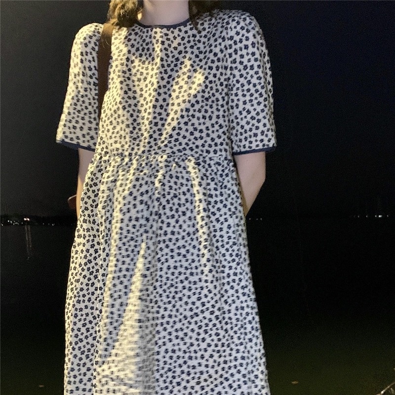 Đầm hoa dáng chữ A thiết kế mới thời trang dành cho mùa hè