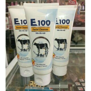 Sữa rửa mặt E100 tinh chất sữa bò tươi 80ml
