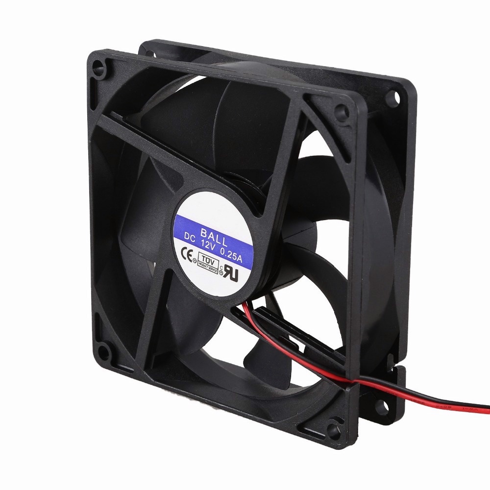Quạt 9cm 4pin PWM cho tháp tản nhiệt - fan case máy tính 90x90x25mm
