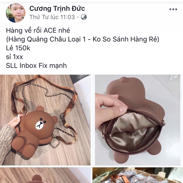 Túi gấu nha ( cute)