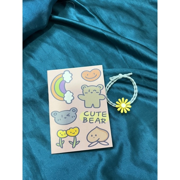 Sổ tay sổ ghi chép mini dễ thương vở kẻ ngang cầm tay 8.5x12cm 40 trang