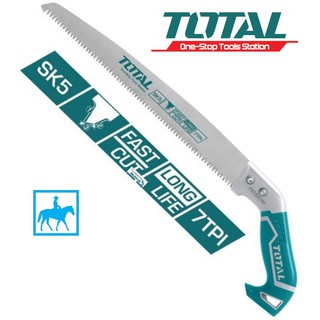 Cưa gỗ cưa cành cầm tay lưỡi thẳng 300mm 12 inch 7TPI Total THT5113006