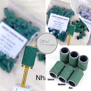 [ phụ kiện nail chính hãng] Đầu nhám Mỹ Xanh dùng cho sơn gel và Đắp