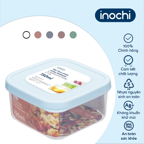 Hộp thực phẩm vuông Inochi - Hokkaido