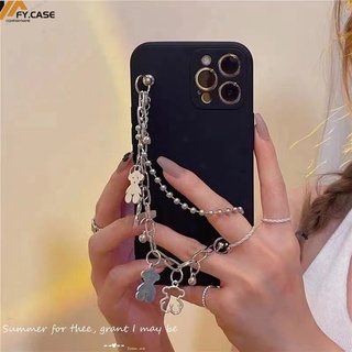 Ốp Điện Thoại Silicon Mềm Màu Trơn Có Dây Đeo Cho Samsung Galaxy A22 A32 A42 A52 A12 A72 A51 A71 A50 A10 A21S A11 A02S A03S A13