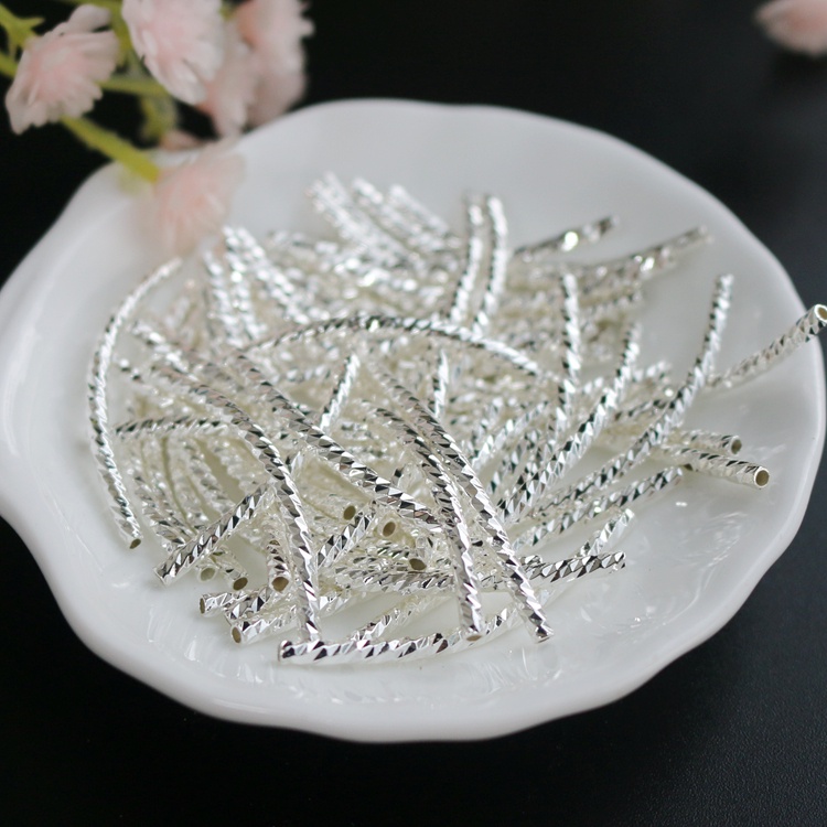 Set 50 Ống Bạc Tráng Đồng 1.5 * 25/2 *