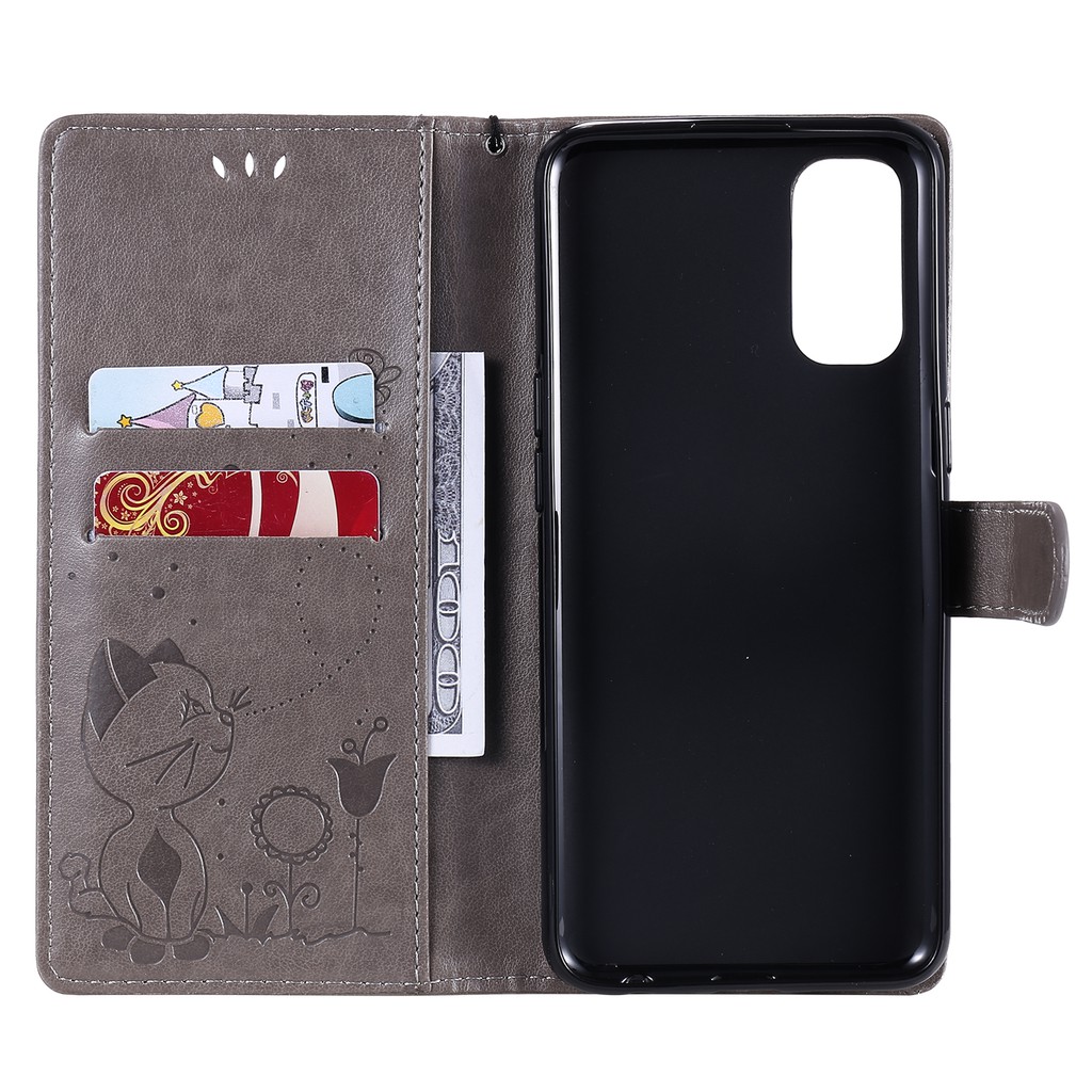 Bao Da Điện Thoại Pu Mềm Nắp Gập Tích Hợp Ví Kèm Ngăn Đựng Thẻ Cho Oppo A15 A72 A73 5g Reno5 Reno4 Pro Ốp | BigBuy360 - bigbuy360.vn