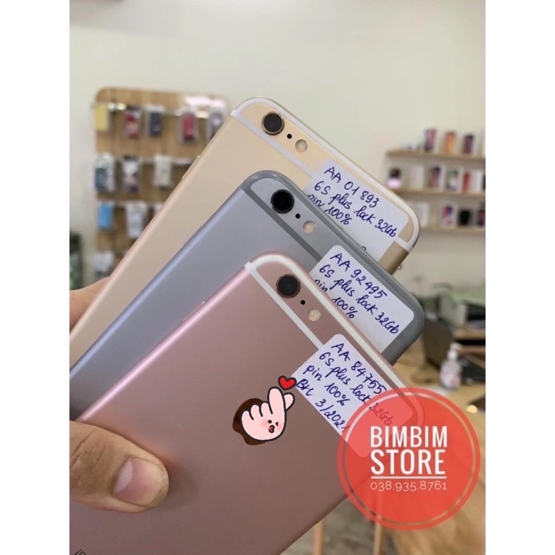 ĐT IP6S Plus 32Gb Qte tặng phụ kiện,bảo hành toàn quốc