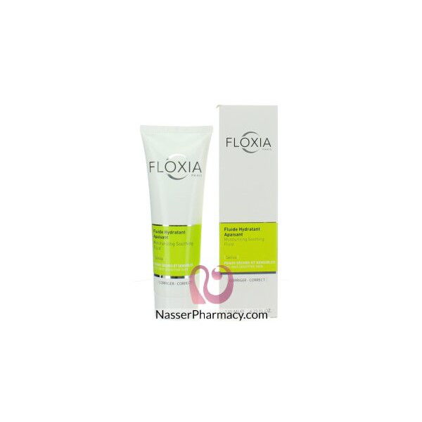 [Date 2024] Kem dưỡng ẩm cho da khô và da nhạy cảm Floxia moisturizing soothing fluid /Sativa 125ml