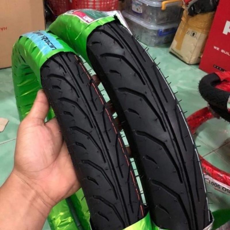 Vỏ lốp CRV gai dunlop sử dụng ruột lắp được nhiều dòng xe size 17