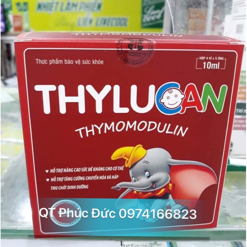 Thymozinc forkid giúp hỗ trợ hệ tiêu hoá ,giúp ăn ngon và tăng sức đề kháng hộp 20 ống