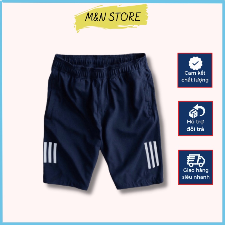Quần short nam mặc nhà chất gió thoải mái thoáng mát