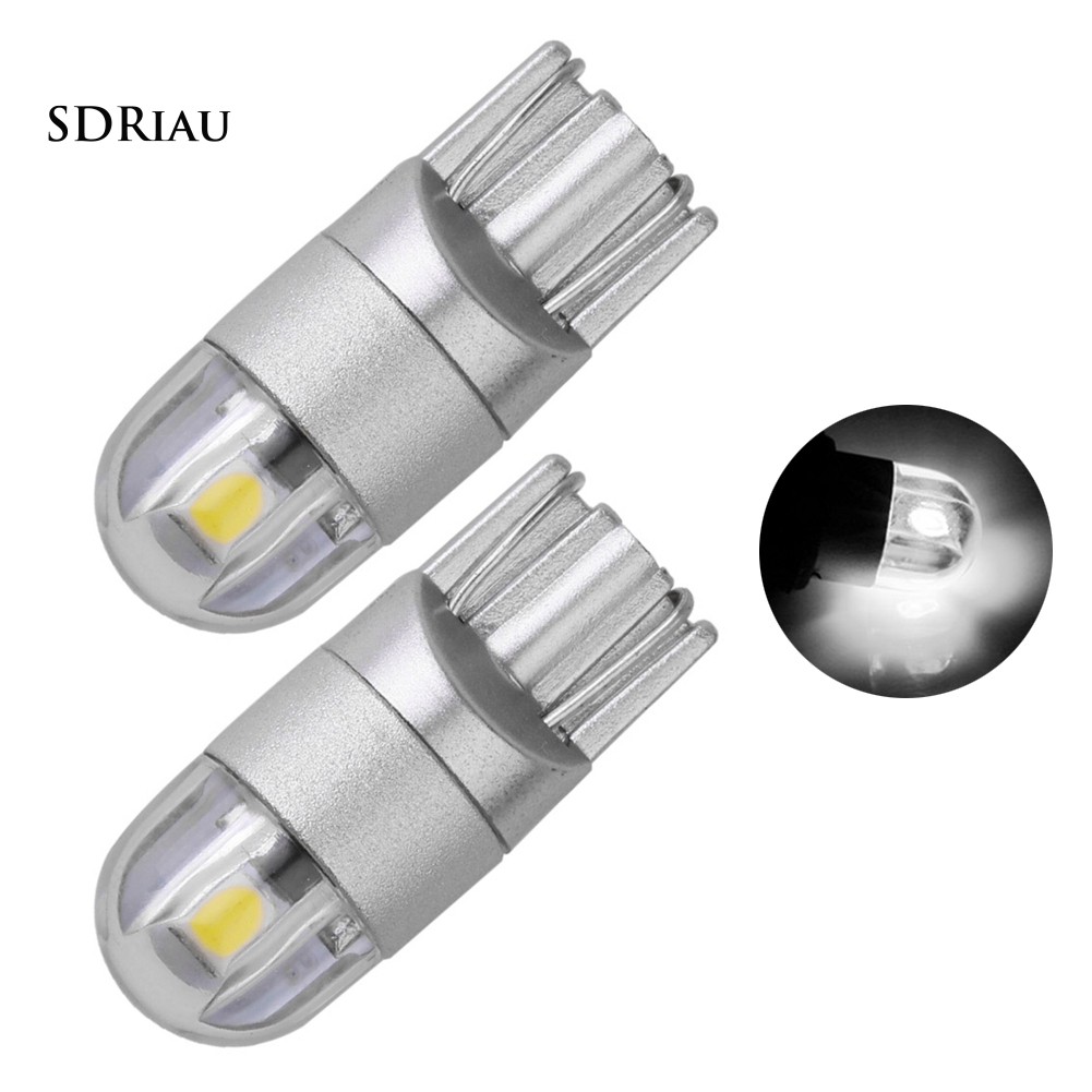 Bộ 2 đèn LED T10 3030 12V 0.84W siêu sáng thay thế đa năng dành cho xe hơi