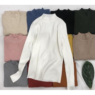 Áo Len Tăm Cổ 3 Phân