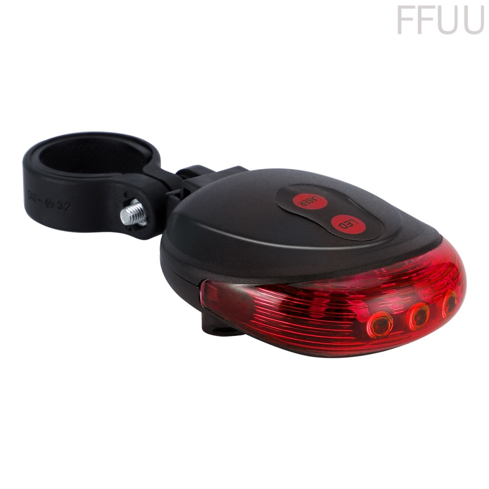 Đèn LED gắn đuôi dùng để cảnh báo an toàn thiết kế có thể điều chỉnh cho xe đạp FF86