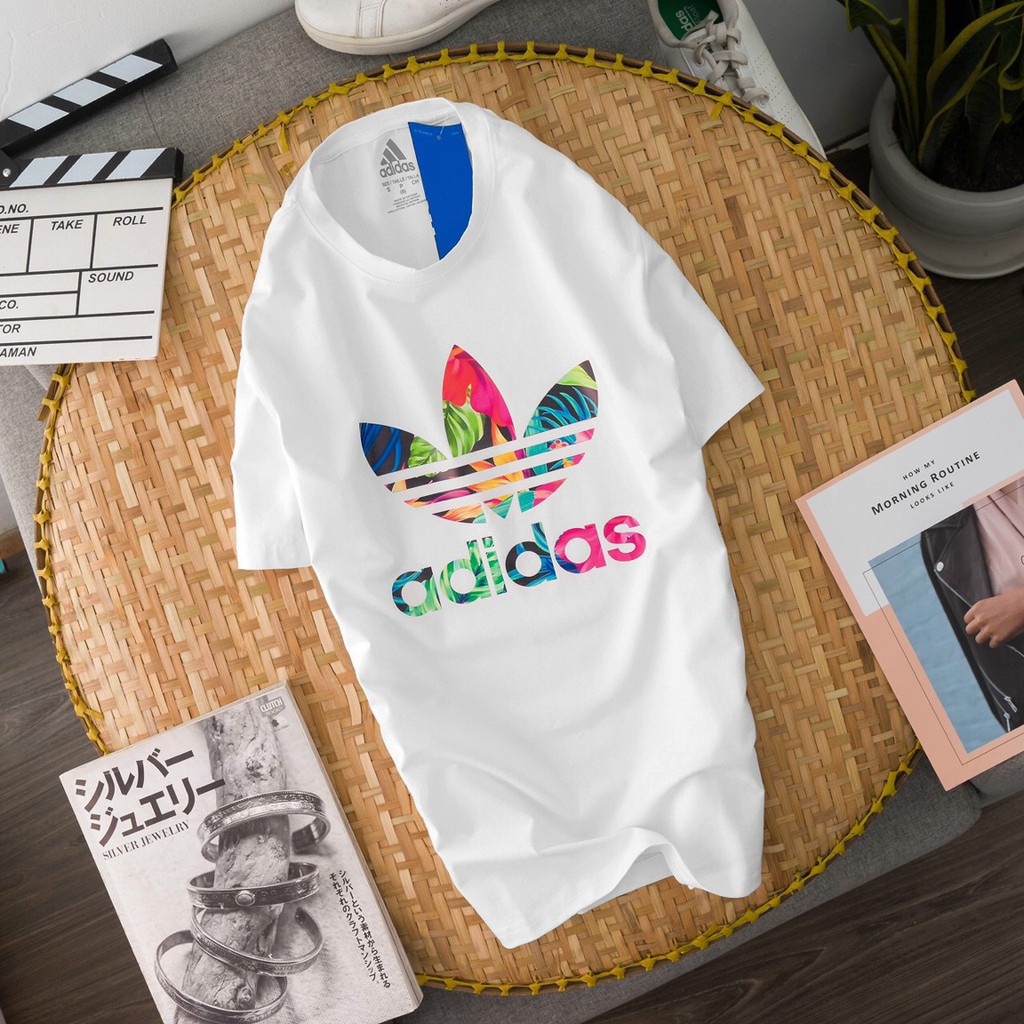 Áo thun in DAS Mẫu 5 Nam Nữ cổ tròn Hình Lá - Áo phông in giá rẻ Ngắn tay không cổ unisex vải dày co giãn thời trang