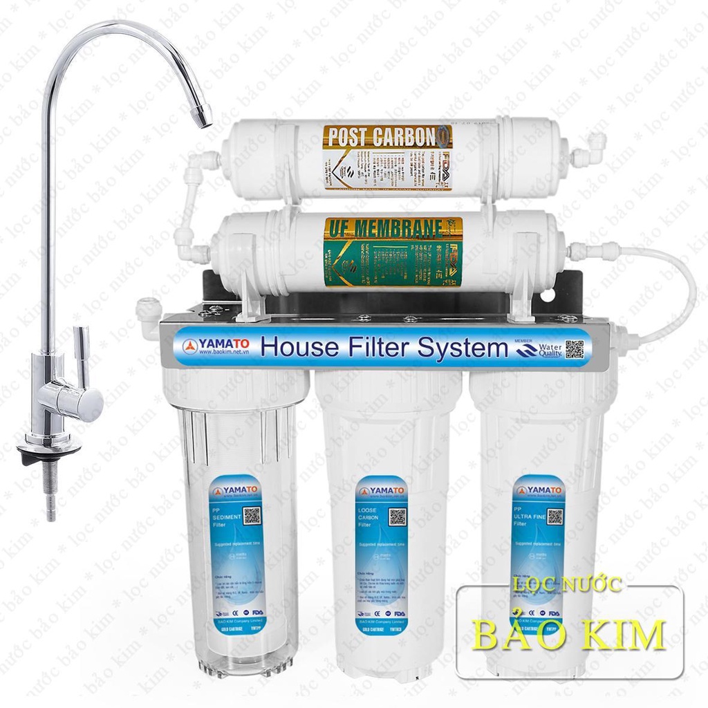 Máy lọc nước uống Yamato công nghệ UF - POST CARBON - Korea 5 giai đoạn