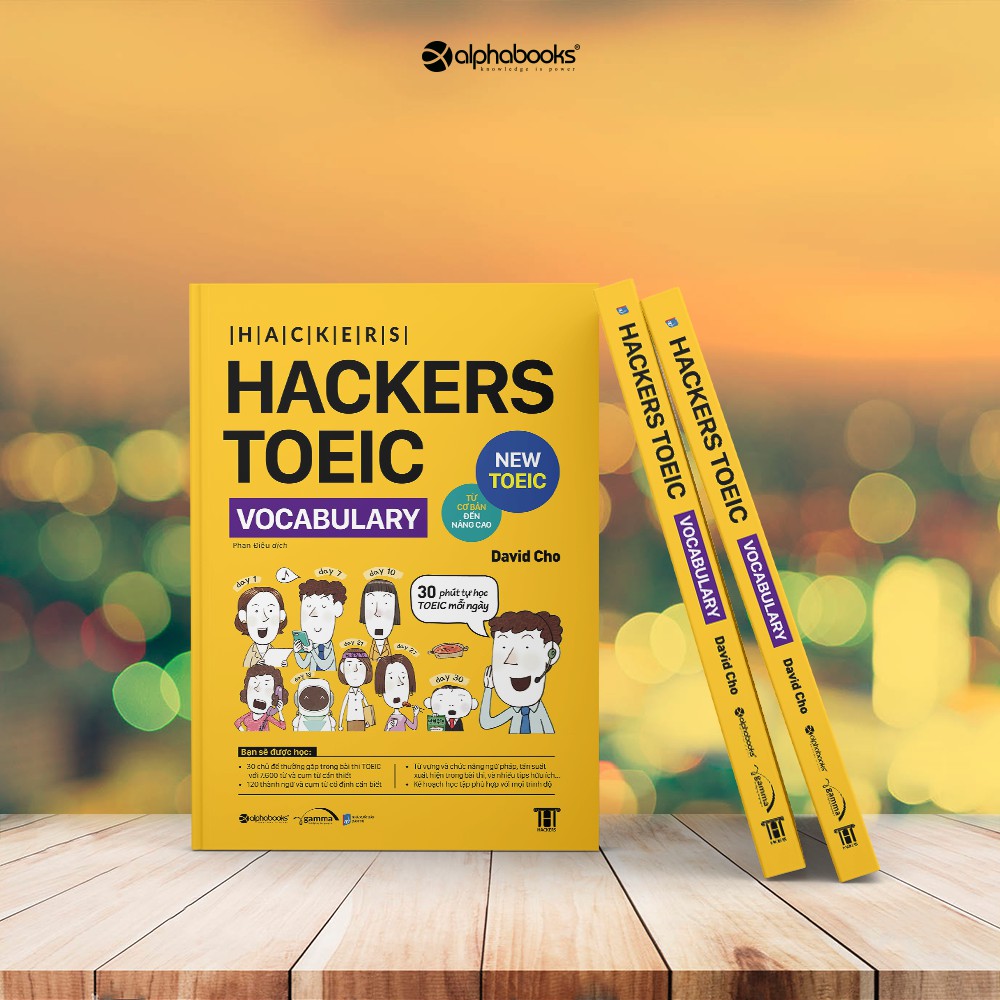 Sách - Hackers TOEIC Vocabulary Tặng Kèm Bookmark