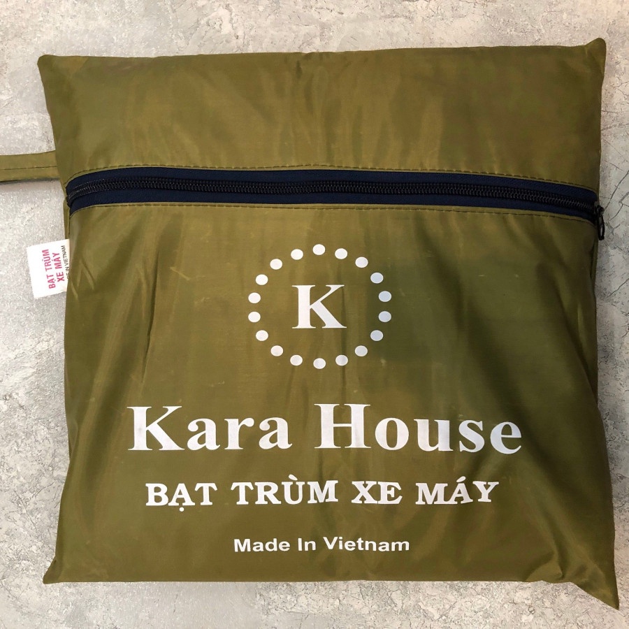 Aó trùm, bạt phủ xe máy cao cấp  Kara House 60 x 2m1