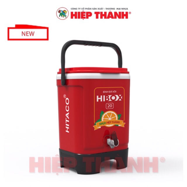 THÙNG ĐÁ HIBOX CÓ VÒI 16L- 20L HIỆP THÀNH