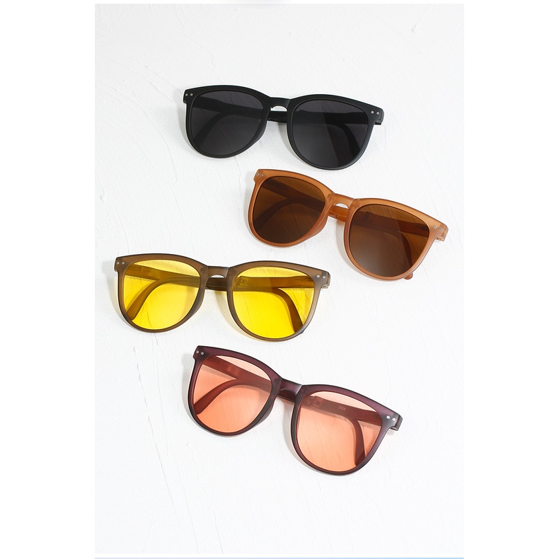 Kính Mát Chống Tia Uv400 Chống Tia Cực Tím Hình Oval Cao Cấp Cho Nam