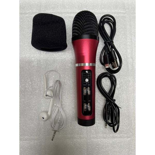 Mic C25 live stream thu âm cao cấp đa năng giả giọng có bluetooth  đầy đủ phụ kiện tai phone