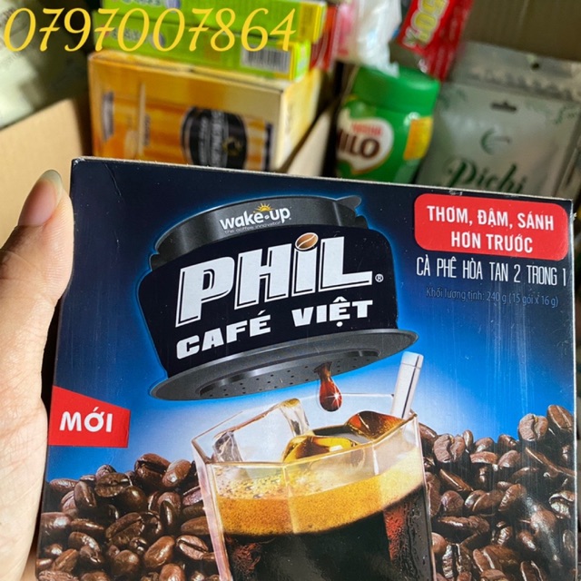 Cafe Phil uống liền wake-up