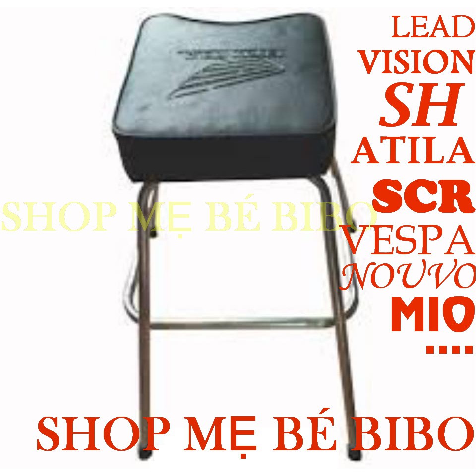 Ghế Ngồi Xe Máy Cho Bé Các Loại Xe -Ghế Đôn Xe Máy SCR, LEAD, VISION,AIRBLACK, SH MODE, VESPA, ATILA,....)